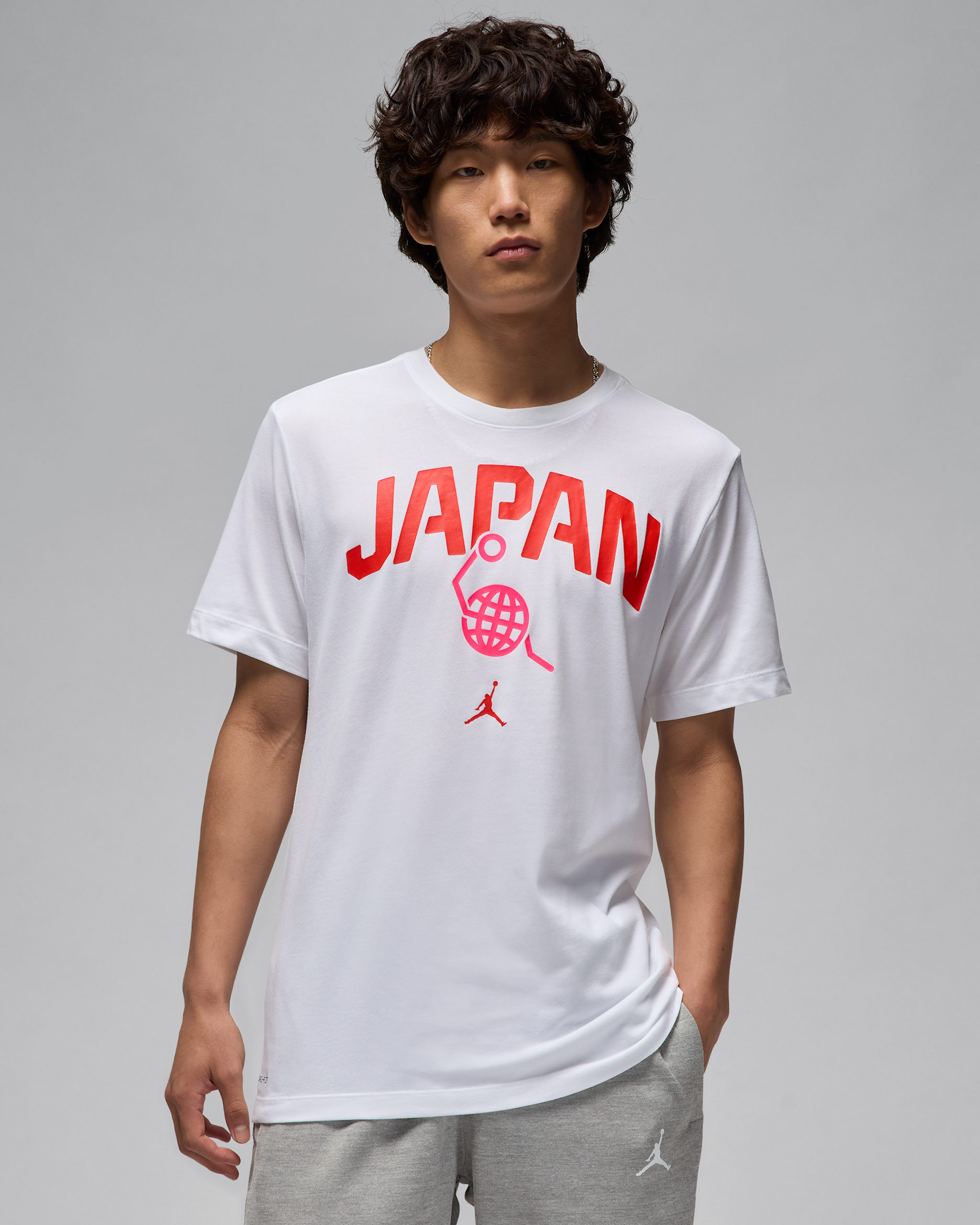 Japan Men's Jordan Basketball T-Shirt. Nike JP